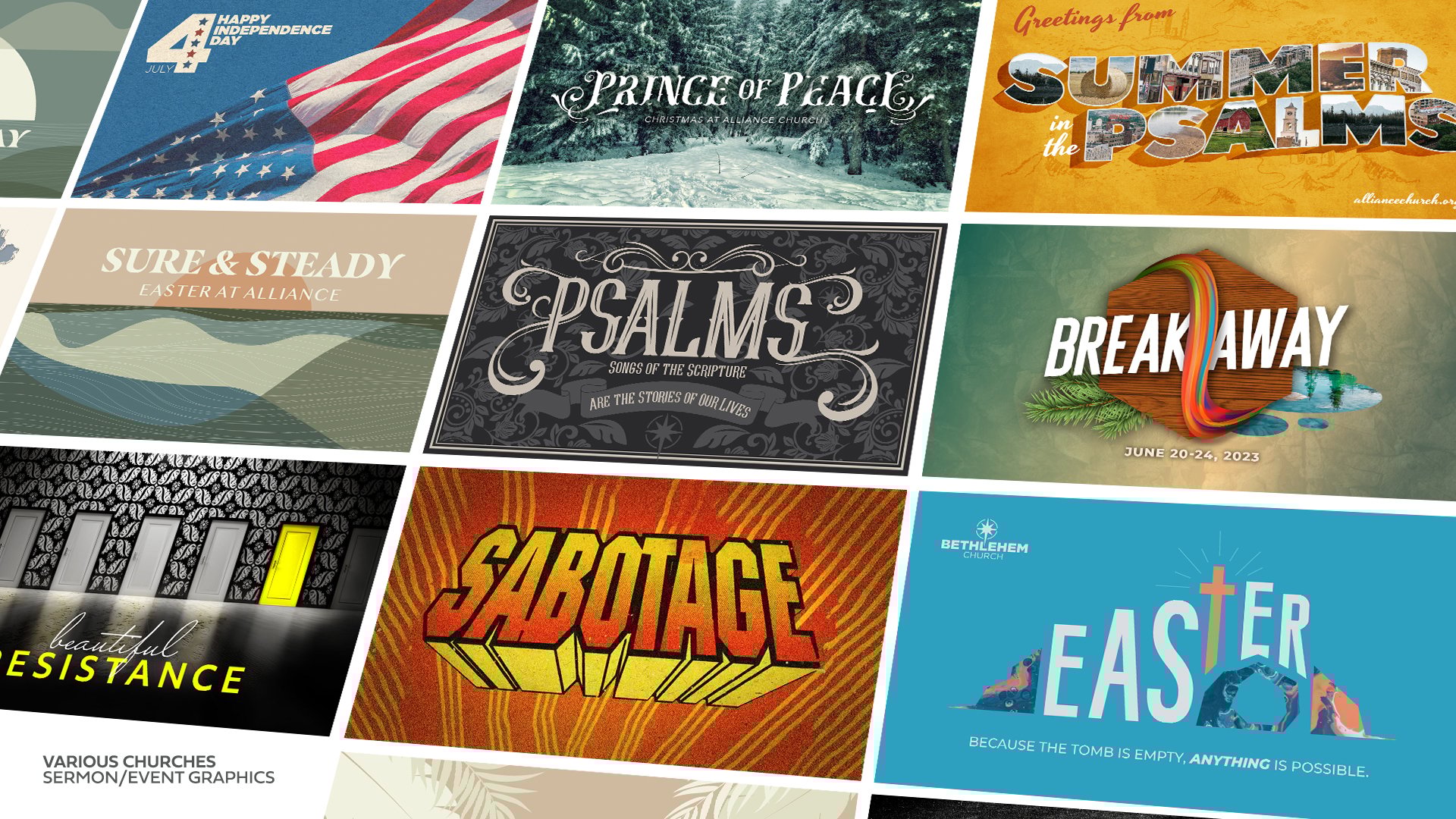 Sermon Series Graphics - Clever